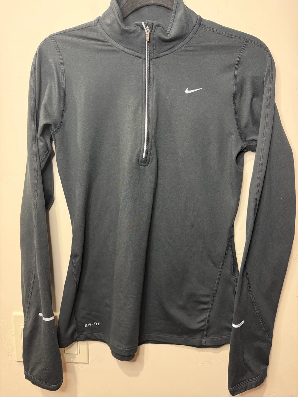 Nike Black Half-Zip Dri-FIT Women's Pullover